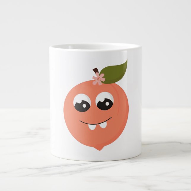 Söta Apeach-masker, Apeach-mask Jumbo Mugg (Framsidan)