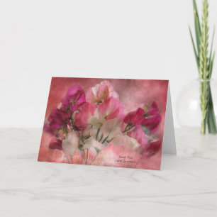 Söta ärtor ArtCard Kort