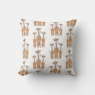 Söta baby-giraffer, safari-djur kudde