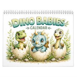 Söta Babydinosar Kläcks – Dinosaurier  Kalender