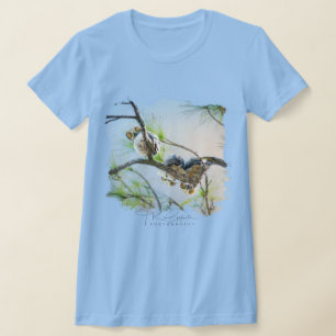 Söta Babygamla Ugglor - Fotografering av Stora Hor T Shirt