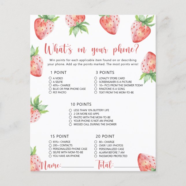 Söta bär - Vad finns på ditt telefonspel (Framsida)