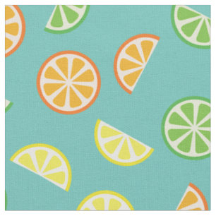 Söta Barn Citrus Frukt Baby Rum Lemon Lime Tyg