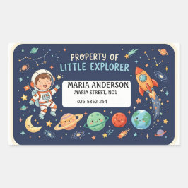 Söta Barn Namn Etiketter : Tillhör Explorrar