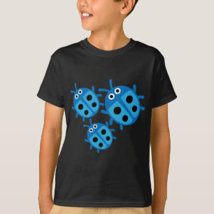 Söta barn nyckelpiga Familj T Shirt
