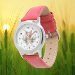 Söta barn räv älskare lägg till namn armbandsur<br><div class="desc">Söta barn räv älskare lägg till namn Watch</div>