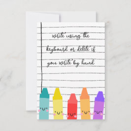 Söta barn tack kort