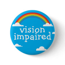 Söta Barn Tecknad Regnbåge Synnedsättning