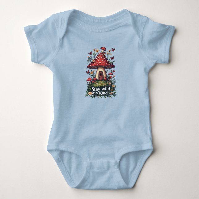 Söta barnkläder natur t shirt (Framsida)