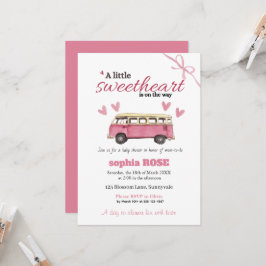 Söta bebis-babyshower-inbjudan inbjudningar