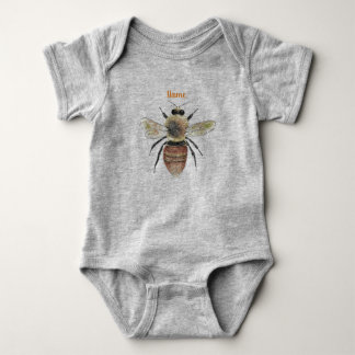 Söta Bee Baby Jersey Bodykostymer T Shirt
