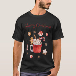 Söta behandlar God jul T Shirt