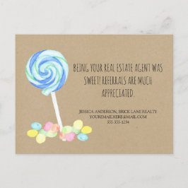 Söta Behandlingar Fastighetsreferensodling Vykort