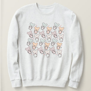 Söta Björnar Söta Snacks Konfetti   T Shirt