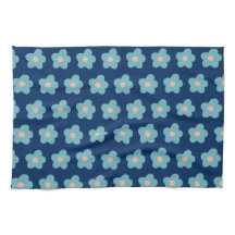 Söta blå Blommar i flottan