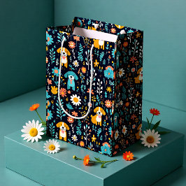 Söta blå valp blommor