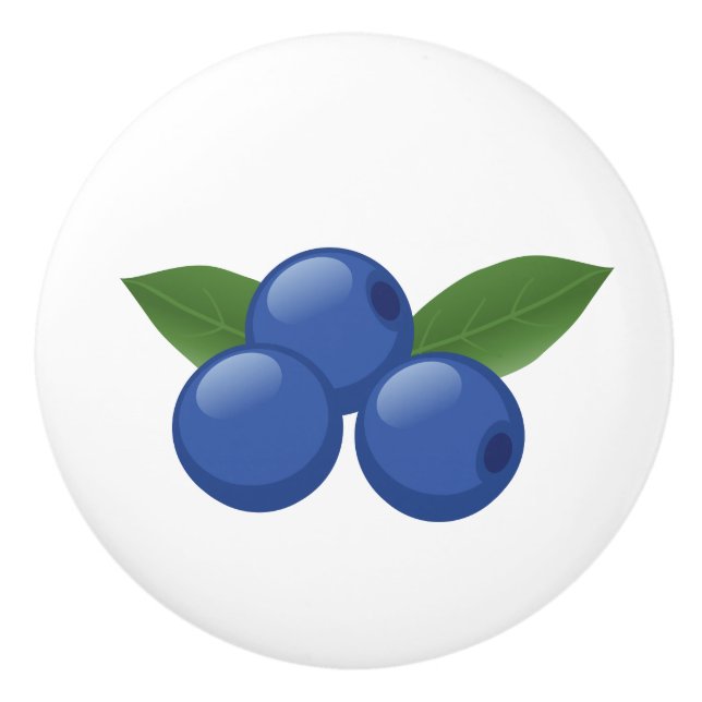 Söta blåbär knopp (Framsidan)