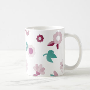 Söta, blommor, natur kaffemugg