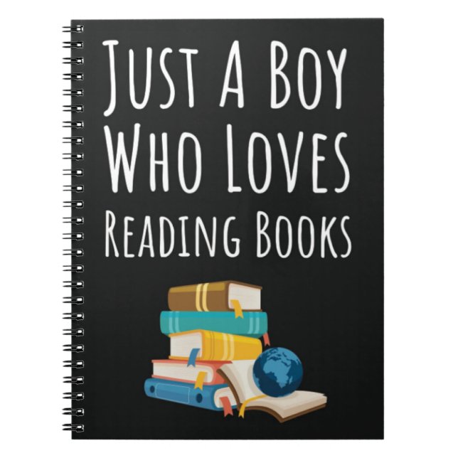 Söta bokpresenter för babypojkar Barn Läsare Anteckningsbok (Framsidan)