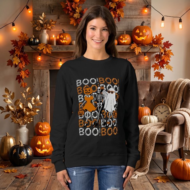 Söta Boo Crew Halloweenvänner T Shirt (Skapare uppladdad)