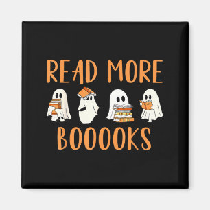 Söta Booooks Spöke Läs Fler Böcker Rolig Lärare Magnet