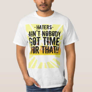 Söta bruna HatersT-tröja T-shirt