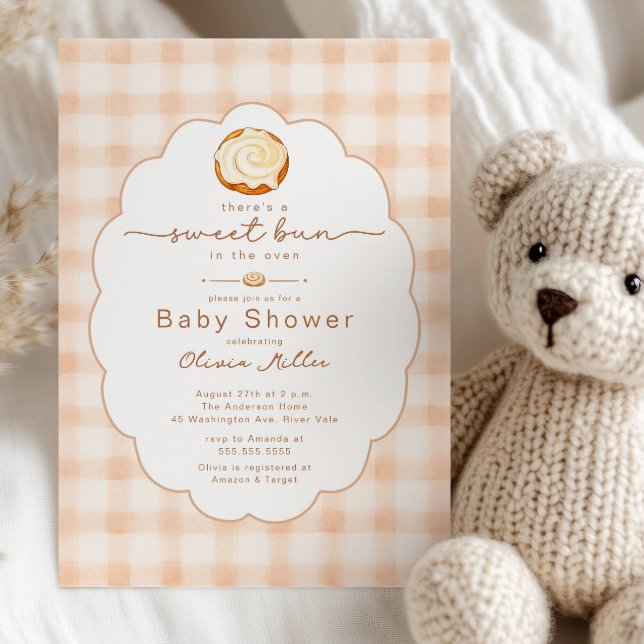 Söta Bullens Baby Shower-inbjudan Inbjudningar (Skapare uppladdad)