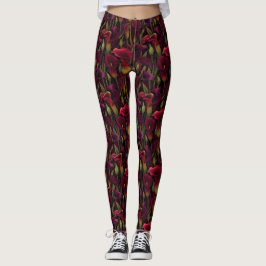 Söta Calla Lilies-examenspresenter för kvinnor Gym Leggings