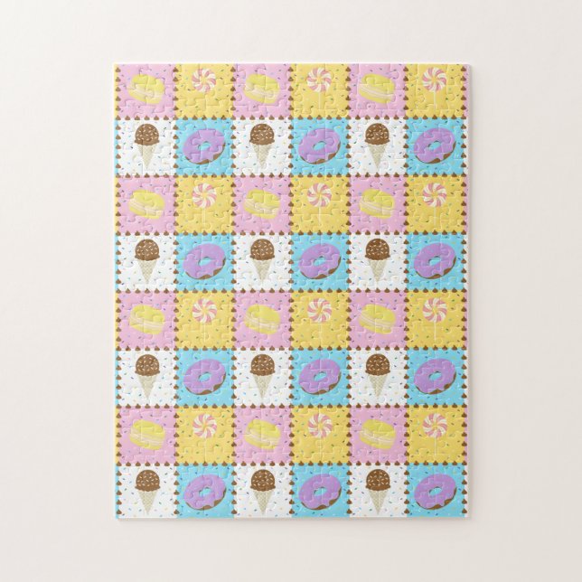 Söta Cravings Puzzle Pussel (Vertikal)