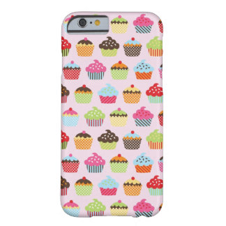 Söta Cupcakes Barely There iPhone 6 Fodral