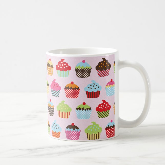 Söta Cupcakes Kaffemugg (Höger)