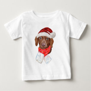 Söta Dachshund Julklappar För Hundälskare T Shirt