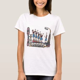 Söta damsångare tee shirt