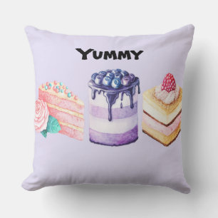 Söta Deserts på Lavender Kudde