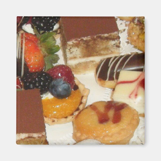 Söta Desserts Magnet (Framsidan)