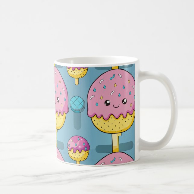 Söta din dag med vår vackra Lollipop Mugg (Höger)