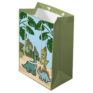 Söta dinosauriepresentförpackningar 