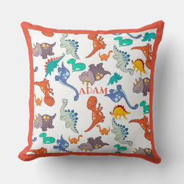 Söta dinosaurier buggy kudde