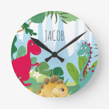 Söta dinosaurier pojkrum