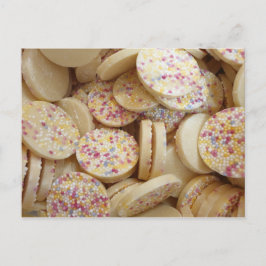 Söta discodiskar vykort