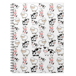 söta djur anteckningsbok