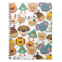 Söta djur söta safari tecknad film barn 