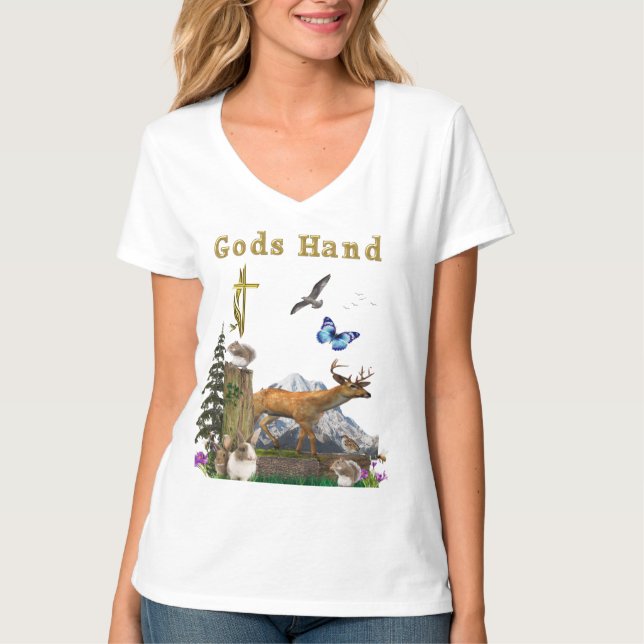 Söta djur t shirt (Framsida)
