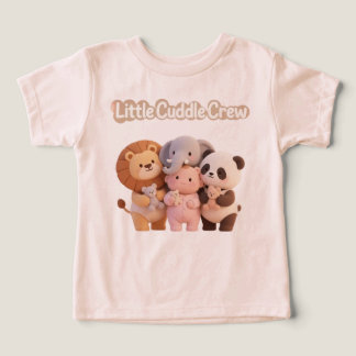 Söta Djur Vänner Barn T-Shirt