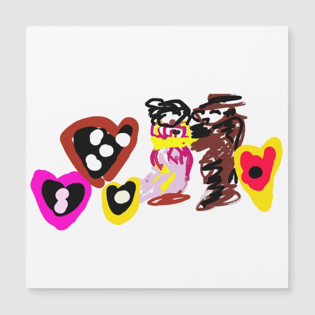 Söta dockor för Alla hjärtans dag (Framsida)