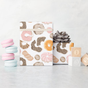 Söta Donuts Godis Presentpapper