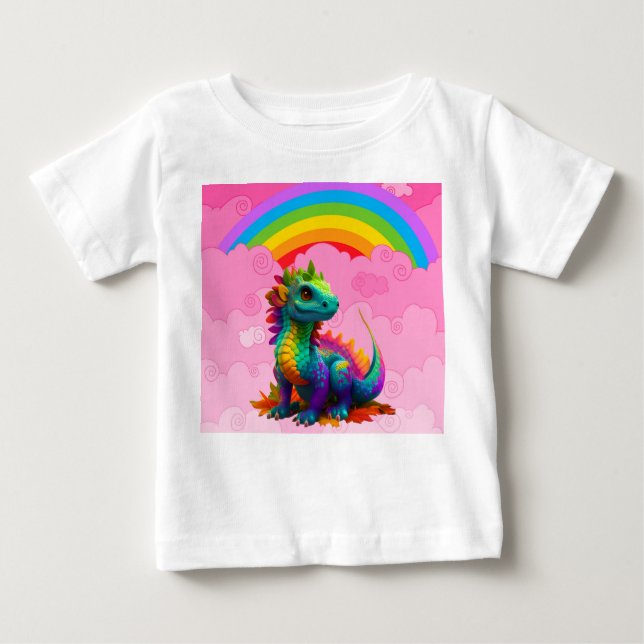 Söta Drakar T Shirt (Framsida)