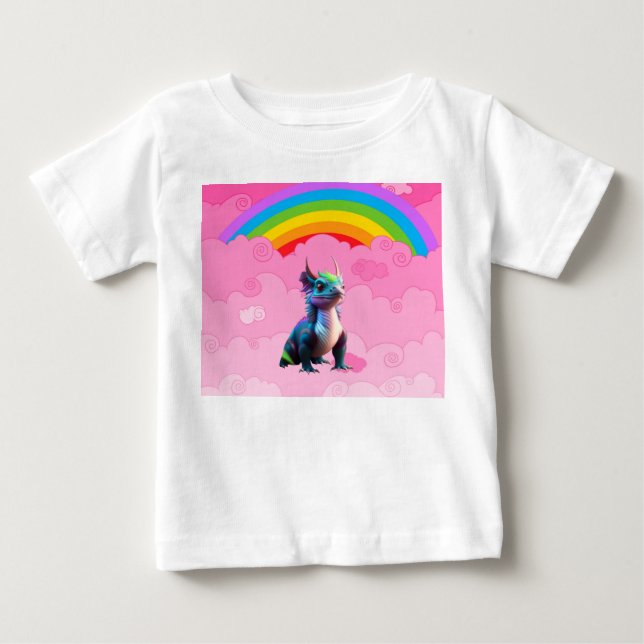 Söta Drakar T Shirt (Framsida)