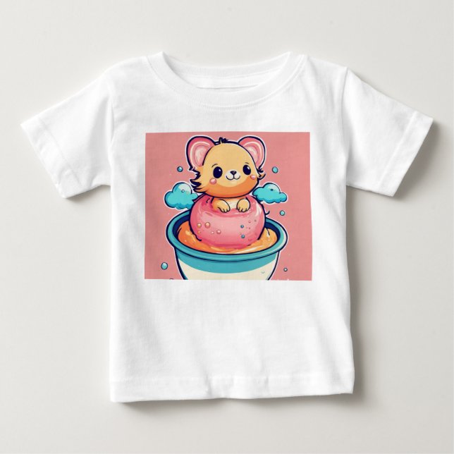 Söta Dreams & Donut Delight T Shirt (Framsida)