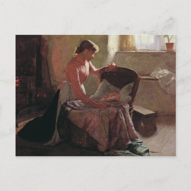 Söta drömmar, 1892 vykort (Framsida)